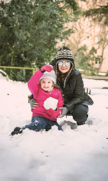 CEMİYETİN ÜNLÜ İSİMLERİNİN KAR KEYFİNE ORTAK OLDUK