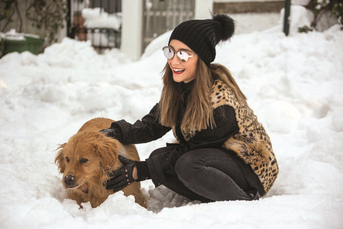 CEMİYETİN ÜNLÜ İSİMLERİNİN KAR KEYFİNE ORTAK OLDUK