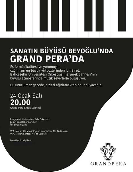 İDİL BİRET SAHNEDE