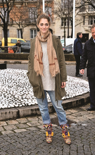 ARJANTİNLİ STİL İKONU SOFIA SANCHEZ DE BETAK DESENLERDEN VAZGEÇEMİYOR