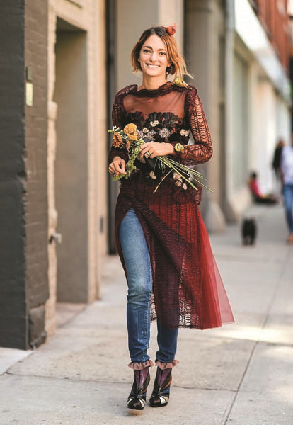 ARJANTİNLİ STİL İKONU SOFIA SANCHEZ DE BETAK DESENLERDEN VAZGEÇEMİYOR