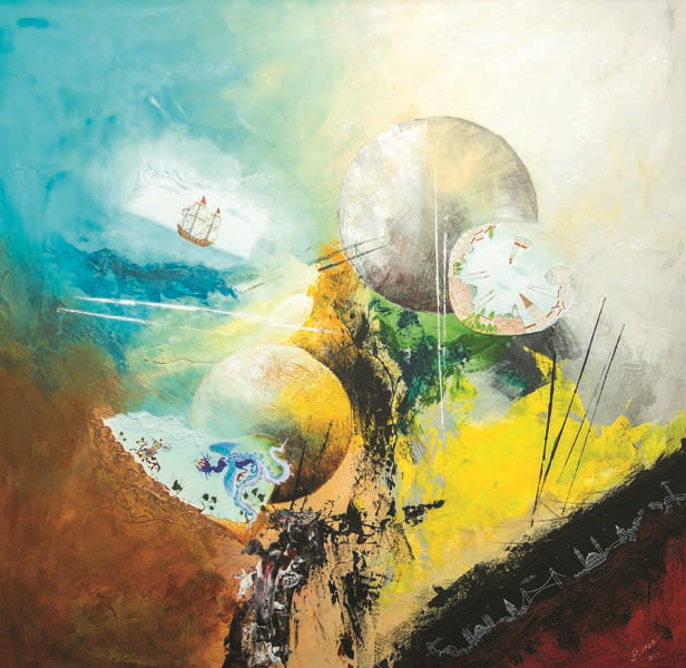 MODERN SANATLA MİNYATÜRÜ HARMANLIYOR