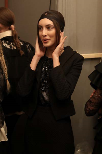 ÖZLEM SÜER BACKSTAGE