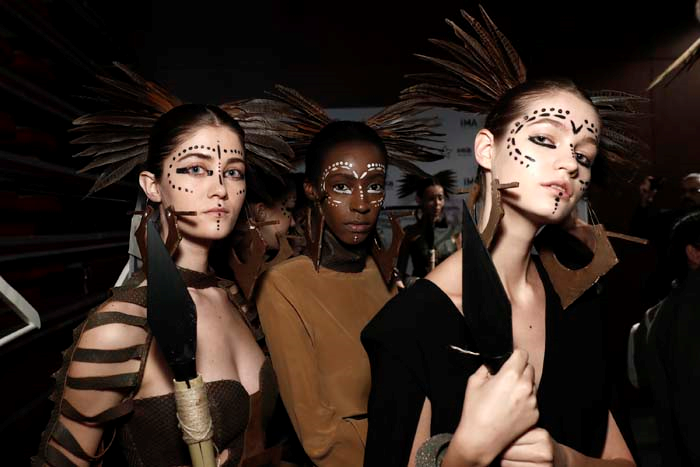 CEREN OCAK BACKSTAGE