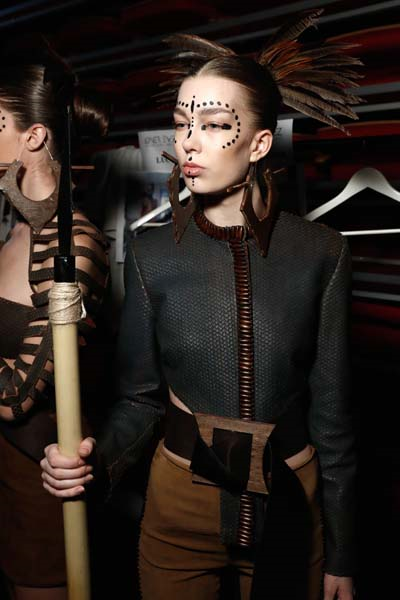 CEREN OCAK BACKSTAGE