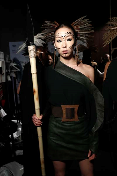 CEREN OCAK BACKSTAGE