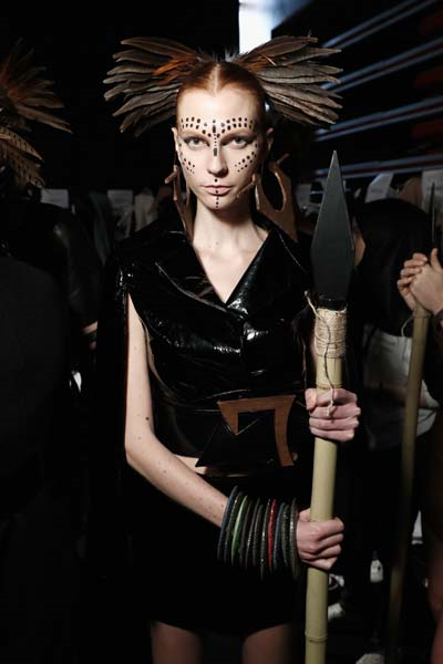 CEREN OCAK BACKSTAGE