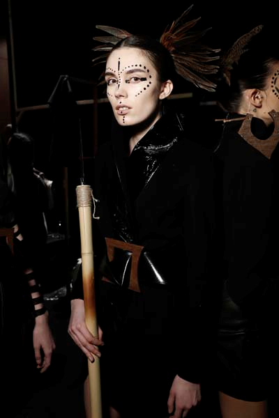 CEREN OCAK BACKSTAGE