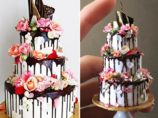 MİNYATÜR DÜĞÜN PASTASI