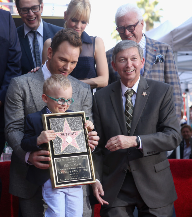 YILDIZLAR BULVARINDA CHRIS PRATT