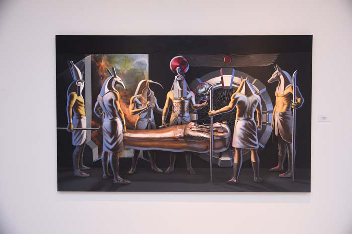 GENÇ SANATÇILARIN ESERLERİ BİR ARAYA GELDİ