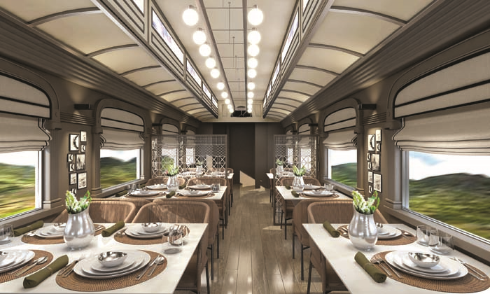 GÜNEY AFRİKA’NIN İLK LÜKS TRENİ SEFERLERİNE BAŞLADI