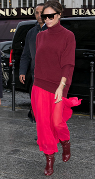 BORDO VE FUŞYA UYUMU