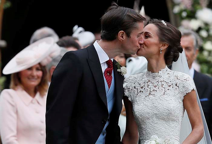 PIPPA MIDDLETON EVLENDİ