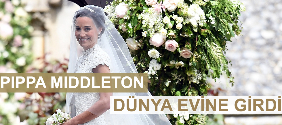 PIPPA MIDDLETON EVLENDİ