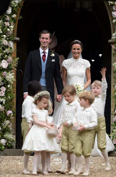 PIPPA MIDDLETON EVLENDİ