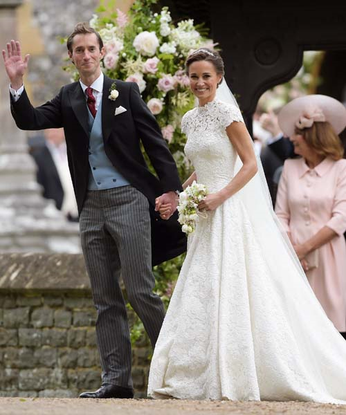 PIPPA MIDDLETON EVLENDİ