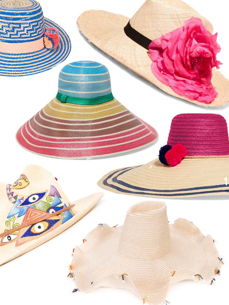 PLAJLARIN VAZGEÇİLMEZİ HASIR ŞAPKALAR