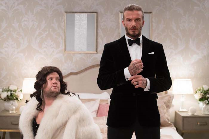 DAVID BECKHAM, JAMES BOND OLDU