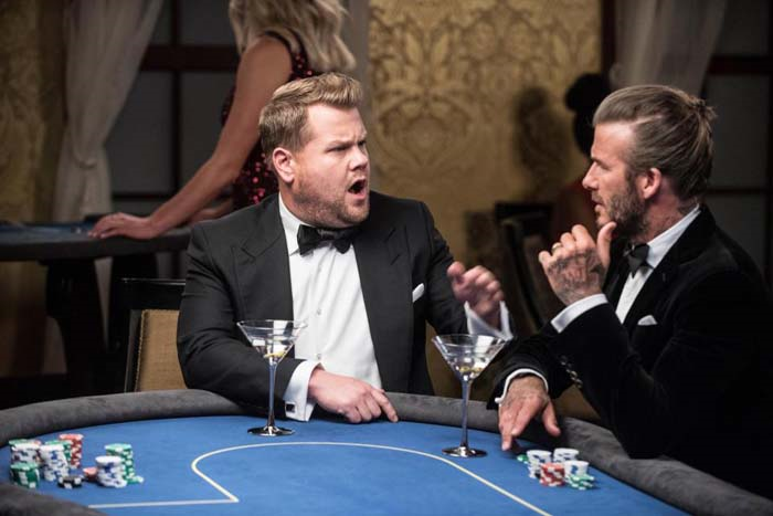 DAVID BECKHAM, JAMES BOND OLDU