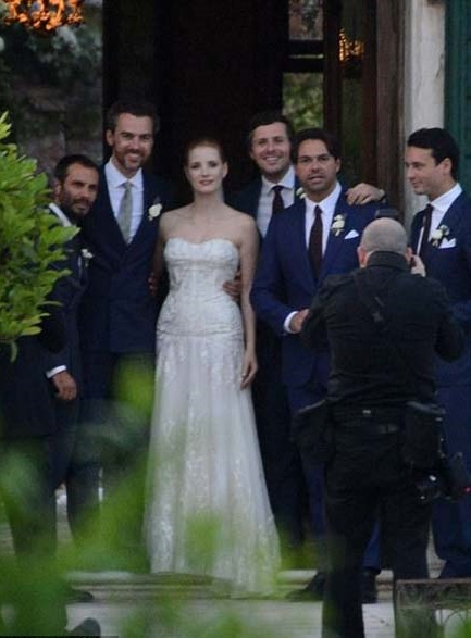 JESSICA CHASTAIN EVLENDİ