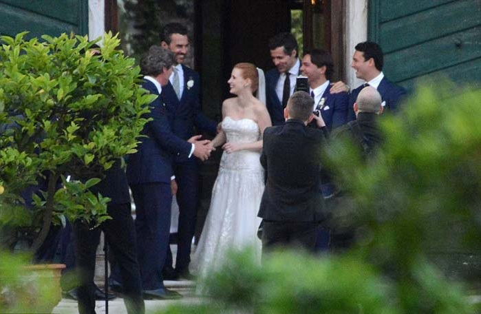 JESSICA CHASTAIN EVLENDİ