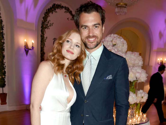 JESSICA CHASTAIN EVLENDİ