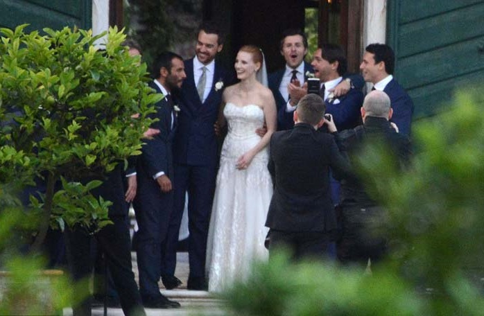 JESSICA CHASTAIN EVLENDİ