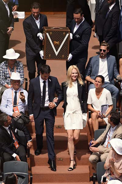 NICOLE KIDMAN FRANSA AÇIK TENİS TURNUVASINDAYDI