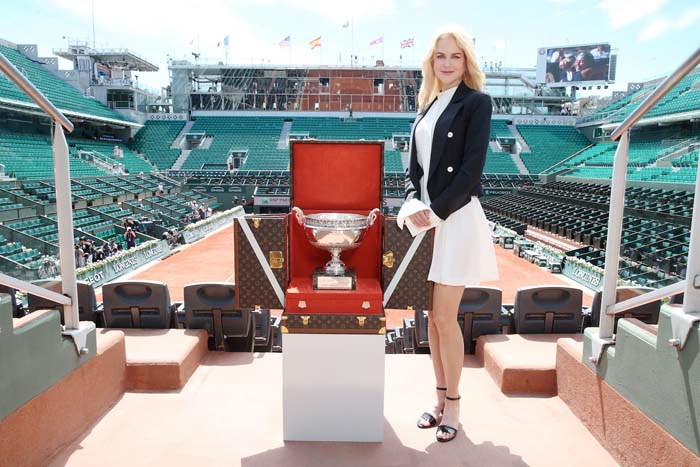 NICOLE KIDMAN FRANSA AÇIK TENİS TURNUVASINDAYDI