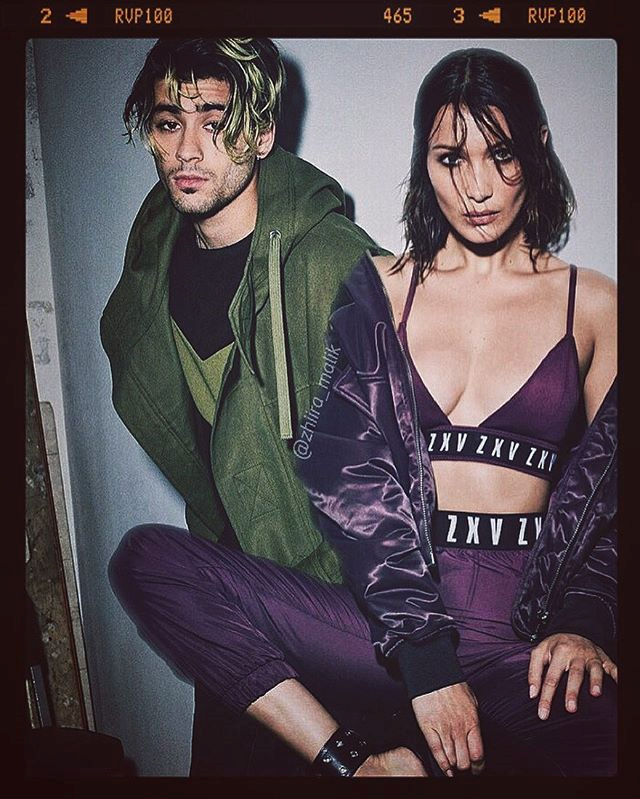 BELLA HADİD VE ZAYN MALIK VERSACE KAMPANYASINDA!