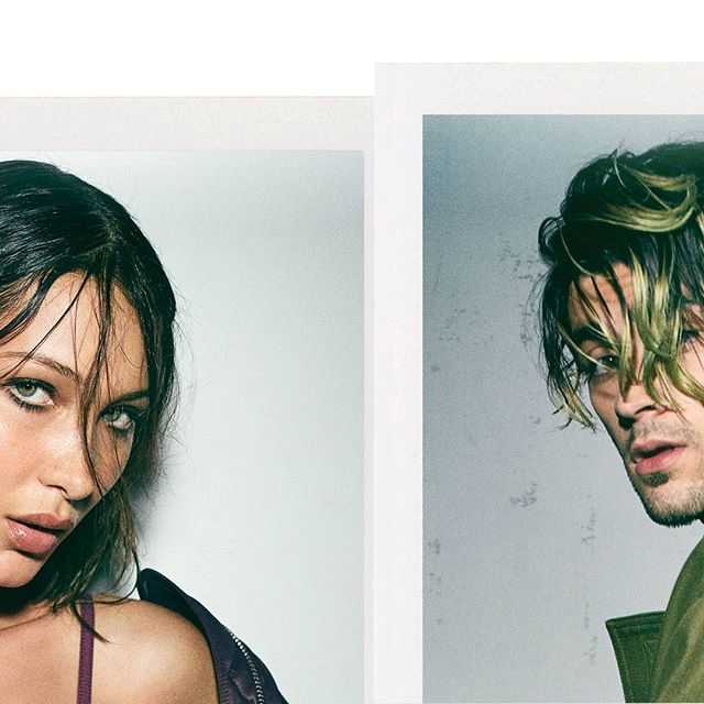 BELLA HADİD VE ZAYN MALIK VERSACE KAMPANYASINDA!