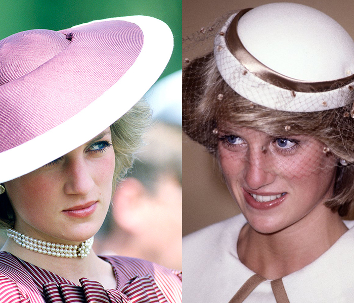 PRENSES DIANANIN RENKLİ ŞAPKALARI