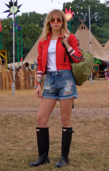 SUKI WATERHOUSEUN GLASTONBURY STİLİ