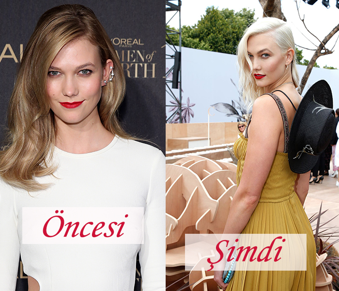 ÜNLÜLERİN SAÇ EVRİMİ