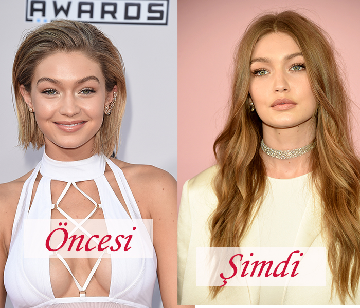 ÜNLÜLERİN SAÇ EVRİMİ