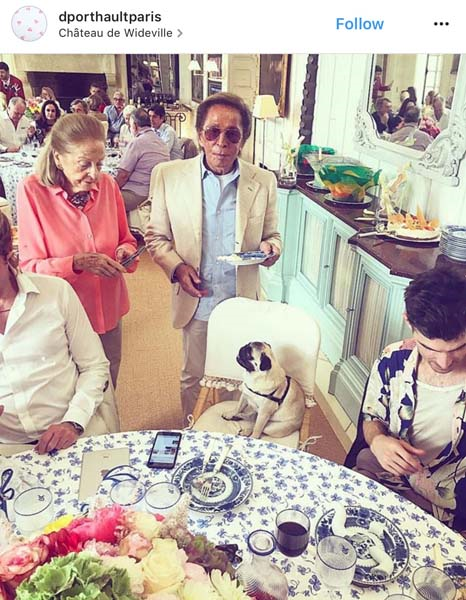 VALENTINO, SOFIA COPPOLA ONURUNA ŞATOSUNDA ÖĞLE YEMEĞİ DAVETİ VERDİ