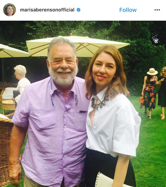 VALENTINO, SOFIA COPPOLA ONURUNA ŞATOSUNDA ÖĞLE YEMEĞİ DAVETİ VERDİ