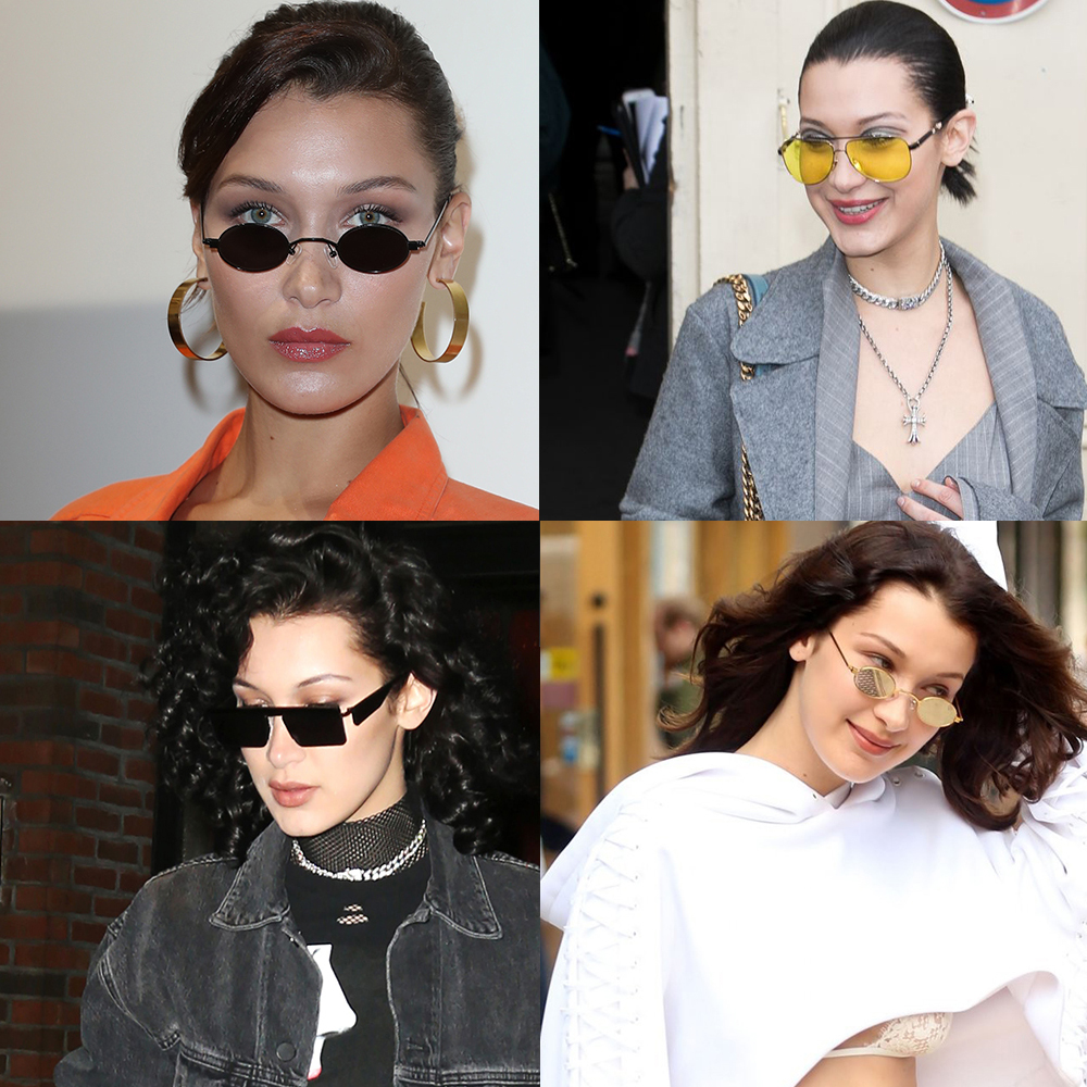 BELLA HADIDİN RETRO GÜNEŞ GÖZLÜKLERİ