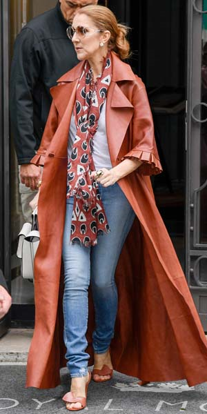 CELINE DIONUN GÖSTERİŞLİ STİLİ