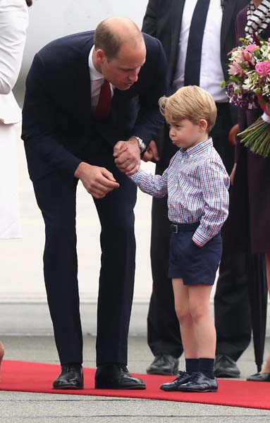 PRENS GEORGE VE PRENSES CHARLOTTE’NİN EN TATLI HALLERİ