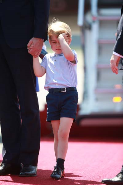 PRENS GEORGE VE PRENSES CHARLOTTE’NİN EN TATLI HALLERİ