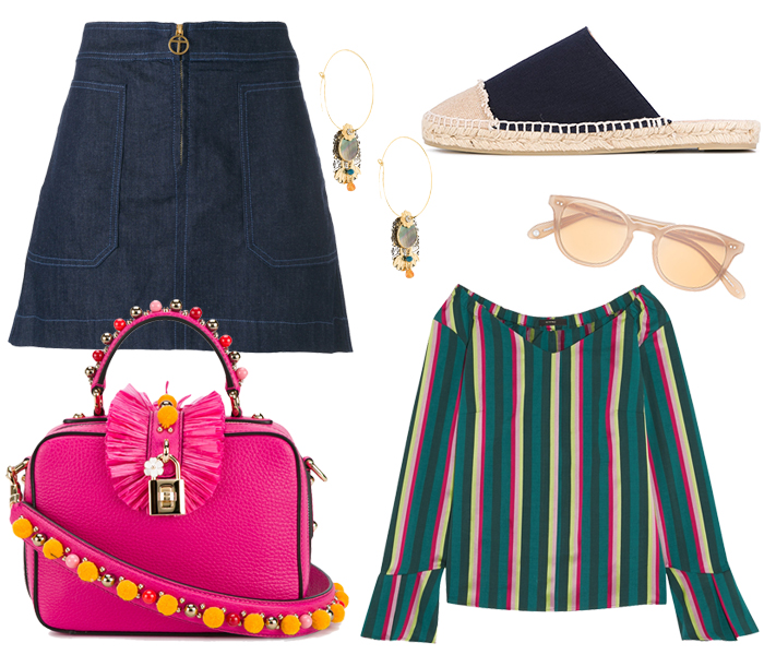 TEK BLUZ DÖRT FARKLI KOMBİN