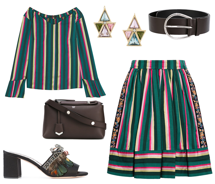 TEK BLUZ DÖRT FARKLI KOMBİN