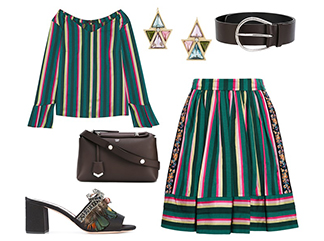 TEK BLUZ DÖRT FARKLI KOMBİN