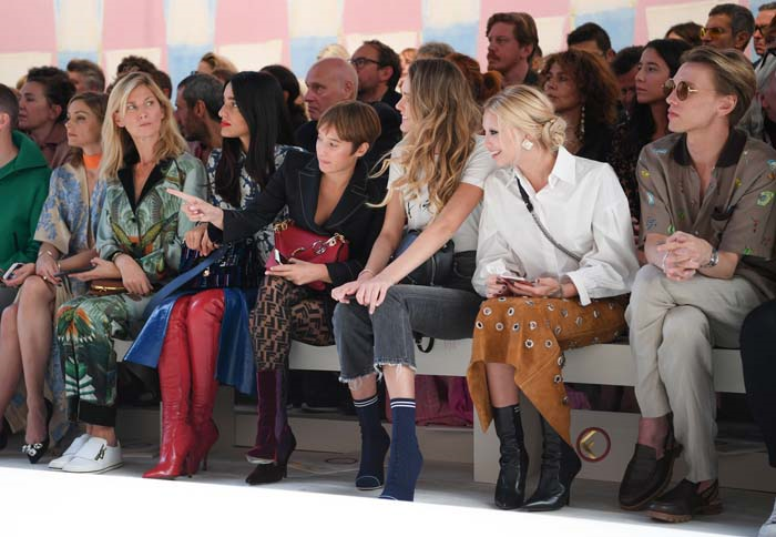 FENDI DEFİLESİNDE KİMLER VARDI