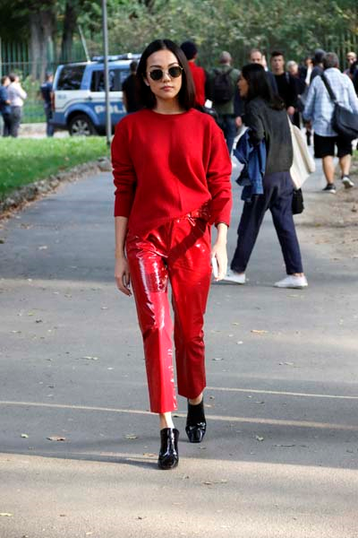 2018 İLKBAHAR-YAZ MİLANO MODA HAFTASI SOKAK STİLLERİ