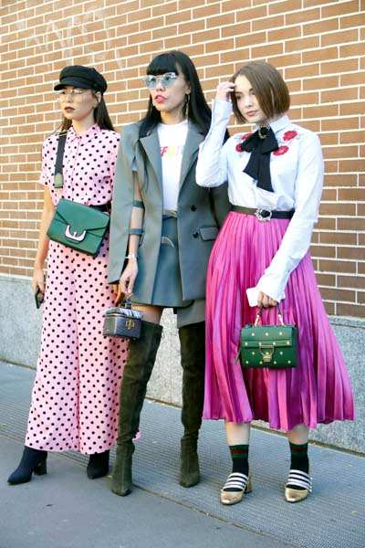 2018 İLKBAHAR-YAZ MİLANO MODA HAFTASI SOKAK STİLLERİ