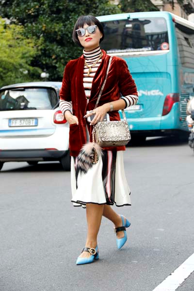 2018 İLKBAHAR-YAZ MİLANO MODA HAFTASI SOKAK STİLLERİ