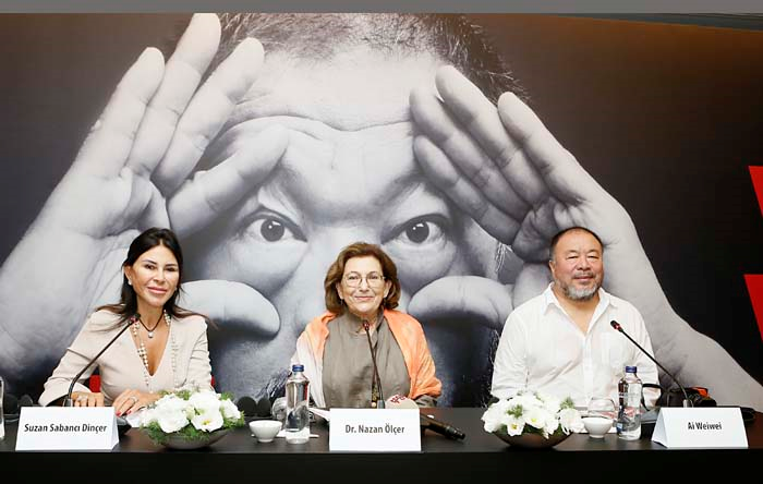 AI WEIWEI SAKIP SABANCI MÜZESİNDE